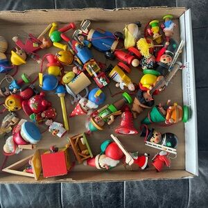 Steinbach Wooden Christmas Figurines German Folk Art Handmade - Large lot
